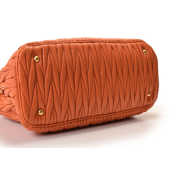 Miu Miu bag Matelasse Papaya - Picture 5 of 12